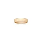 14k Yellow Gold Comfort Fit Wedding Band (5mm)
