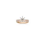 Round Diamond Wedding Set