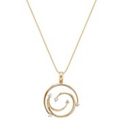 Round Diamond Circle Pendant (18)