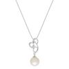 7mm Cultured Freshwater Pearl and Diamond Pendant (18)