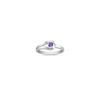 Round Lavender Sapphire Ring