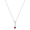 Heart Shaped Ruby Heart Pendant (18)