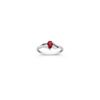 Pear Shaped Ruby Ring