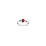 Pear Shaped Ruby Ring
