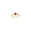 Pear Shaped Ruby Ring