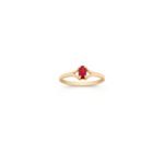 Oval Ruby Ring