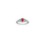 Oval Ruby Ring