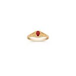 Oval Ruby Ring