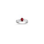Oval Ruby Ring