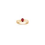 Oval Ruby Ring
