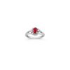 Oval Ruby and Diamond Ring