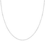 14k White Gold Figure Eight Chain (20)