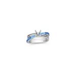 Round Multi-Color Sapphire Ring
