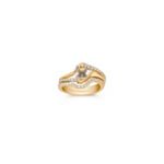 Round Diamond Wedding Set