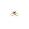 Round Sapphire Ring