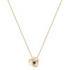 Round Sapphire Pendant (18)