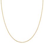 14k Yellow Gold Diamond Cut Rope Chain (20 in.)