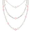 5-10mm Multi-Colored Cultured Freshwater Pearl and Sterling Silver Necklace (18)