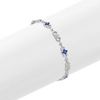 Round Sapphire and Diamond Bracelet (7)