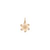 14k Yellow Gold Daisy Charm