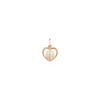 5mm Cultured Freshwater Pearl Heart Charm