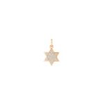 Round Diamond Star Charm