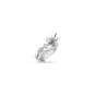 Swirl Diamond Wedding Set for Her