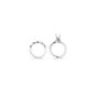 Swirl Diamond Wedding Set for Her