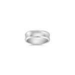 Men's Cobalt Comfort Fit Ring with Satin Finish (7.5mm)