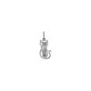 Round Diamond Cat Charm