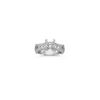 Vintage Diamond Engagement Ring with Pave Setting