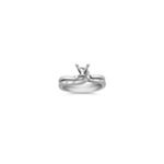 Swirl Diamond Wedding Set for Her