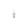 Round Diamond Little Girl Charm