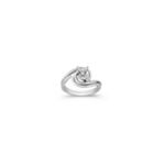 14k White Gold Wedding Set