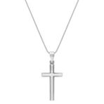 14k White Gold Cross Pendant (18)