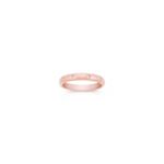Bezel Set Diamond Anniversary Band in Rose Gold