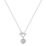 Round Diamond Heart Pendant (18)