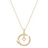 4mm Cultured Freshwater Pearl and 1/5 ct. t.w. Round Diamond Pendant (18)