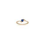 Round Sapphire Ring