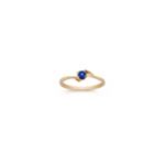 Round Sapphire Ring