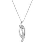 Round Diamond Pendant (18 in.)