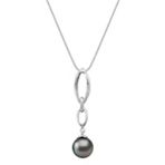 10mm Cultured Tahitian Pearl Pendant (18)