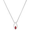 Marquise Ruby and Round Diamond Pendant (18)