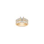 Round Diamond Wedding Set