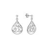 Sterling Silver Teardrop Earrings
