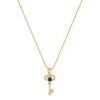 Round Sapphire Pendant (18)