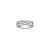 14k White Gold Ring for Him (6.5mm)