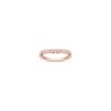 Contour Diamond Anniversary Band in Rose Gold