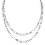 Sterling Silver Necklace (65 in.)
