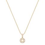 Round Diamond Pendant (18 in.)